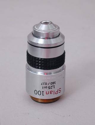 Olympus SPlan 100x Microscope Objective