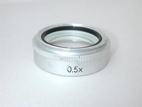 Enlarge Nikon 0.5x Auxiliary. Microscope Objective