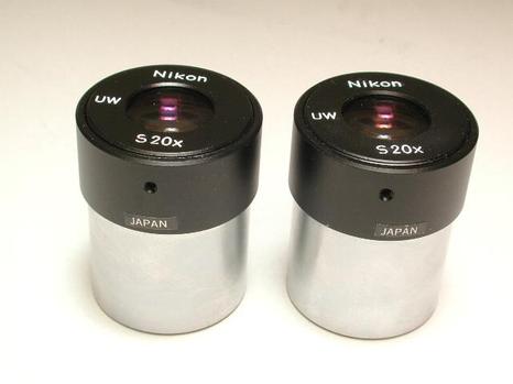 Enlarge Nikon UW S20x Eyepieces