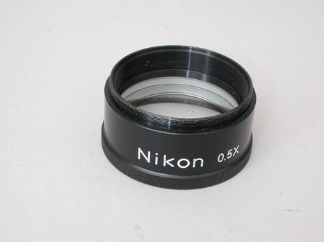 Enlarge Nikon 0.5x Auxiliary. Obective Black