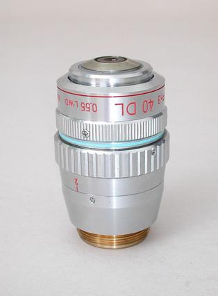 Nikon 40x Phase Contrast Dark Low Long Working Distance Corr Collar Microscope Objective