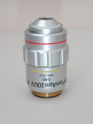 Olympus DPlan APO 10x Ultraviolet PL Microscope Objective